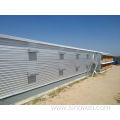 Prefab steel structure chicken shed house with equipment